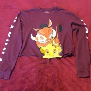 Disney lion king shirt Timon and Pumbaa